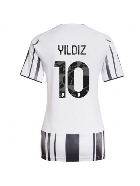 Billige Juventus Kenan Yildiz #10 Hjemmedrakt Dame 2025-26 Kortermet Billige Juventus Kenan Yildiz #10 Hjemmedrakt Dame 2025-26 Kortermet